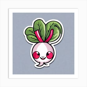 Radish 40 Art Print