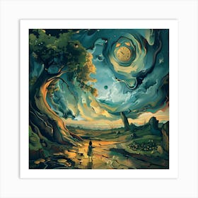 Dreamscape 18 Art Print