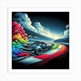 Mustang Gt Art Print