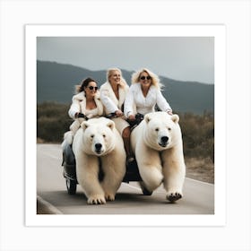 Bear With Them Art Print