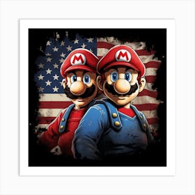 Mario Bros Art Print