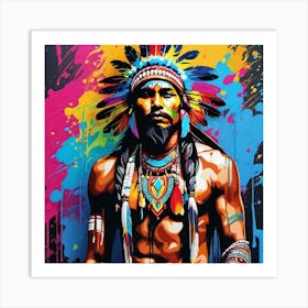 Indian Man Art Print