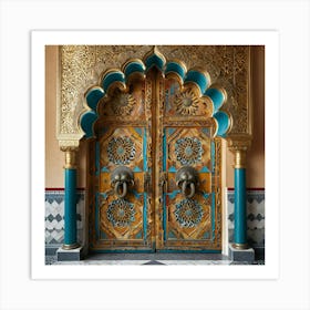 Door To The Palace Art Print