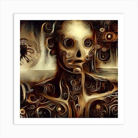 Cyborg Art Print