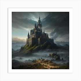 An epic scene Art Print