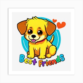 Best Friends Art Print