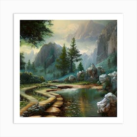 Beautiful Scenery Art Print