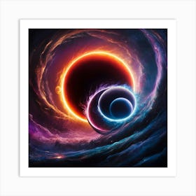 Eclipse Of The Sun 5 Art Print