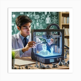 3d Printing Technology Art Print