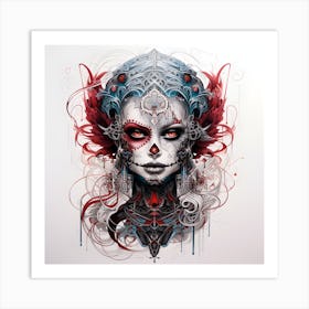 Day Of The Dead 20 Art Print