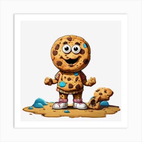 Cookie Monster Art Print