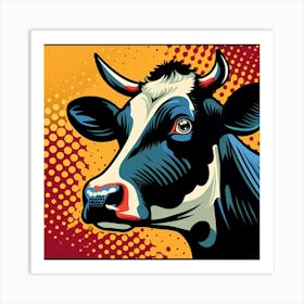 Pop Cow Art Print