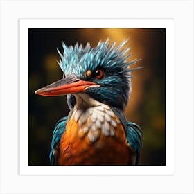 Kingfisher 4 Art Print