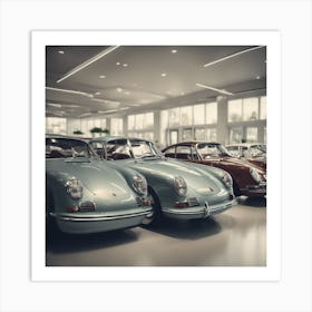 Porsche Stock Videos & Royalty-Free Footage Art Print