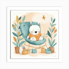 Default Chillin Nursery Art Print 3 Art Print