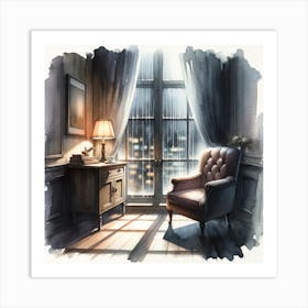 Room With A Window Dreamscape Art Print