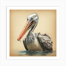 Pelican 19 Art Print