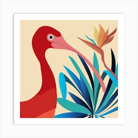 Bird Of Paradise Art Print