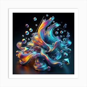 Abstract Painting 2 Art Print