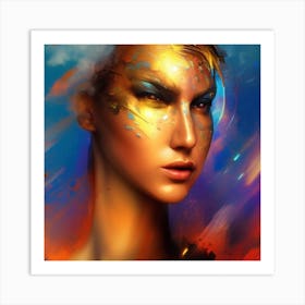 Digital Art Art Print