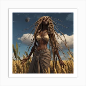 Dreadlocks Art Print