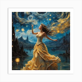 Starry Night Art Print