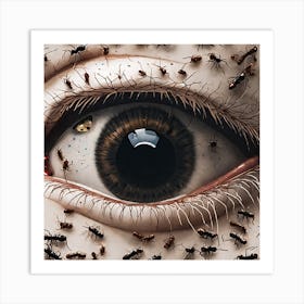 Ants In The Eye Art Print