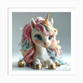 Unicorn 170 Art Print