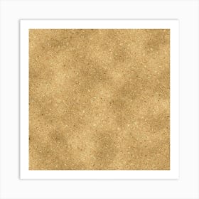 Gold Glitter Art Print