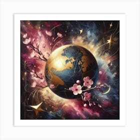 Globe 2 Art Print