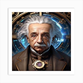 Albert Einstein Art Print