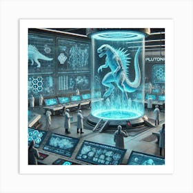 Kaiju Research Division Art Print