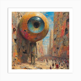 Eye Of The City 1 Art Print