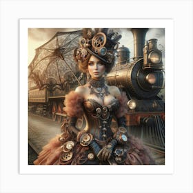 Steampunk 12 Art Print