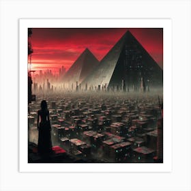 Red Skys Art Print