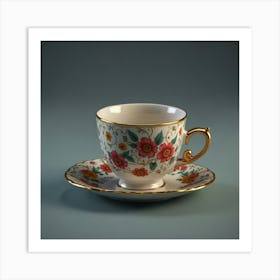 Tea Art 134 Art Print