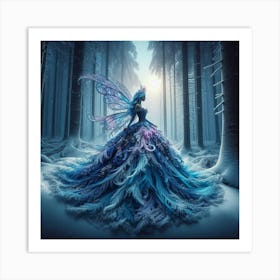 Fairy In The Forest 3 Art Print