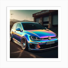 Vw Golf Gti 2 Art Print