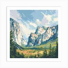 Yosemite Valley 5 Art Print