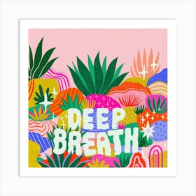 Deep Breath Art Print