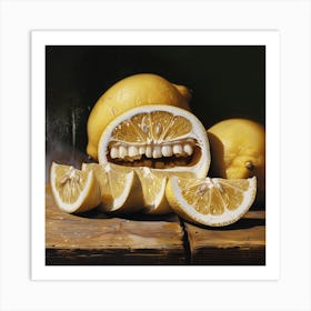 Lemons Art Print