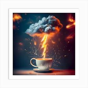 Storm In A Cup (2) Art Print