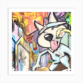 Street Animals9 Art Print