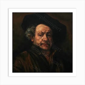 Portrait Of A Man, Rembrandt self-portrait, Rembrandt, Gifts, Gifts for Her, Gifts for Friends, Gifts for Dad, Personalized Gifts, Gifts for Wife, Gifts for Sister, Gifts for Mom, Gifts for Husband, Gifts for Him, Gifts for Girlfriend, Gifts for Boyfriend, Gifts for Pets, Birthday Gifts, Birthday Gift, Unique Gift, Prints, Funny Gift, Digital Prints, Canvas, Canvas Print, Canvas Reproduction, Christmas Gift, Christmas Gifts, Etching, Floating Frame, Gallery Wrapped, Giclee, Gifts, Painting, Print, Rembrandt, Self-portrait, Vntgartgallery 2 Art Print