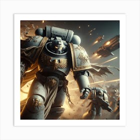 Space Marines 11 Art Print