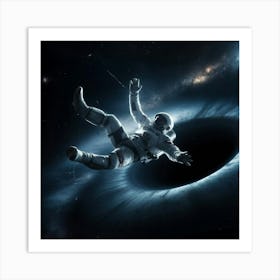 Black Hole Art Print