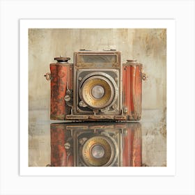 Old Camera Art Print