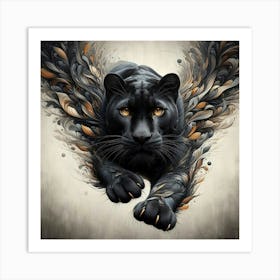 Black Panther 8 Art Print