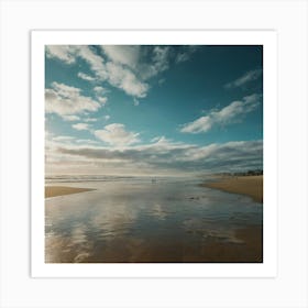 Default Sky Ocean Beach Art 3 Art Print