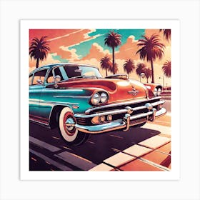 Classic Car Art Print